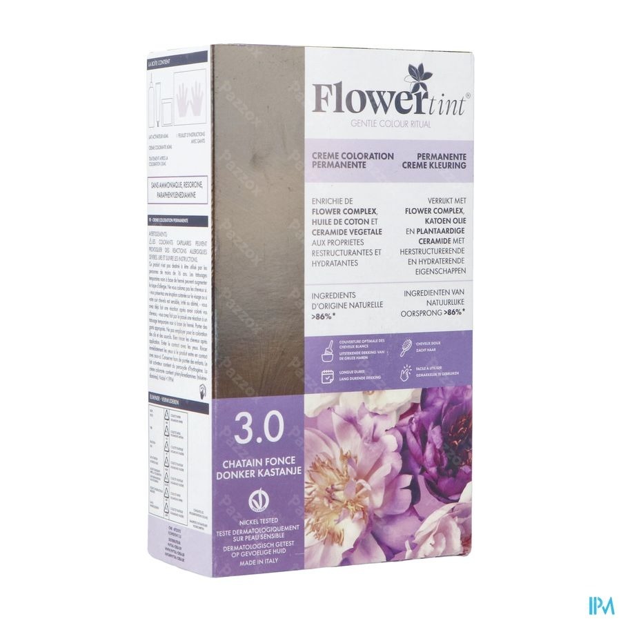 Flowertint Donker Kastanje 3.0 140ml