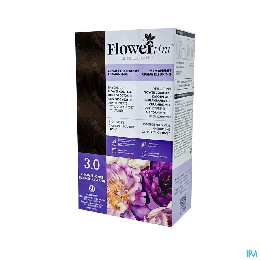 Flowertint Donker Kastanje 3.0 140ml