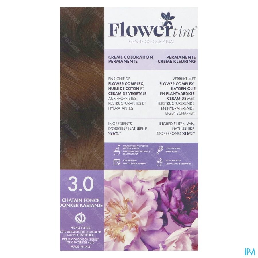 Flowertint Donker Kastanje 3.0 140ml