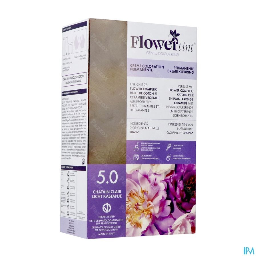 Flowertint Licht Kastanje 5.0 140ml