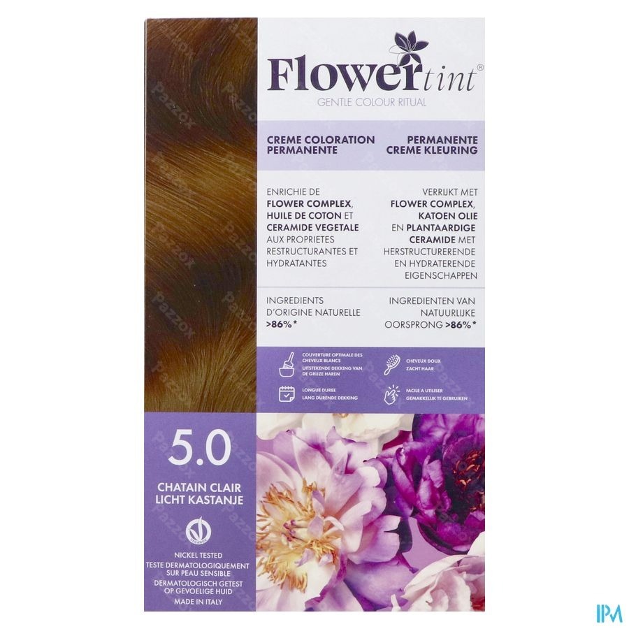 Flowertint Licht Kastanje 5.0 140ml