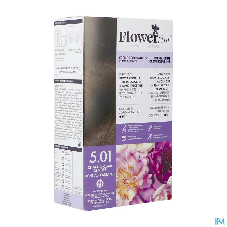 Flowertint Licht As Kastanje 5.01 140ml