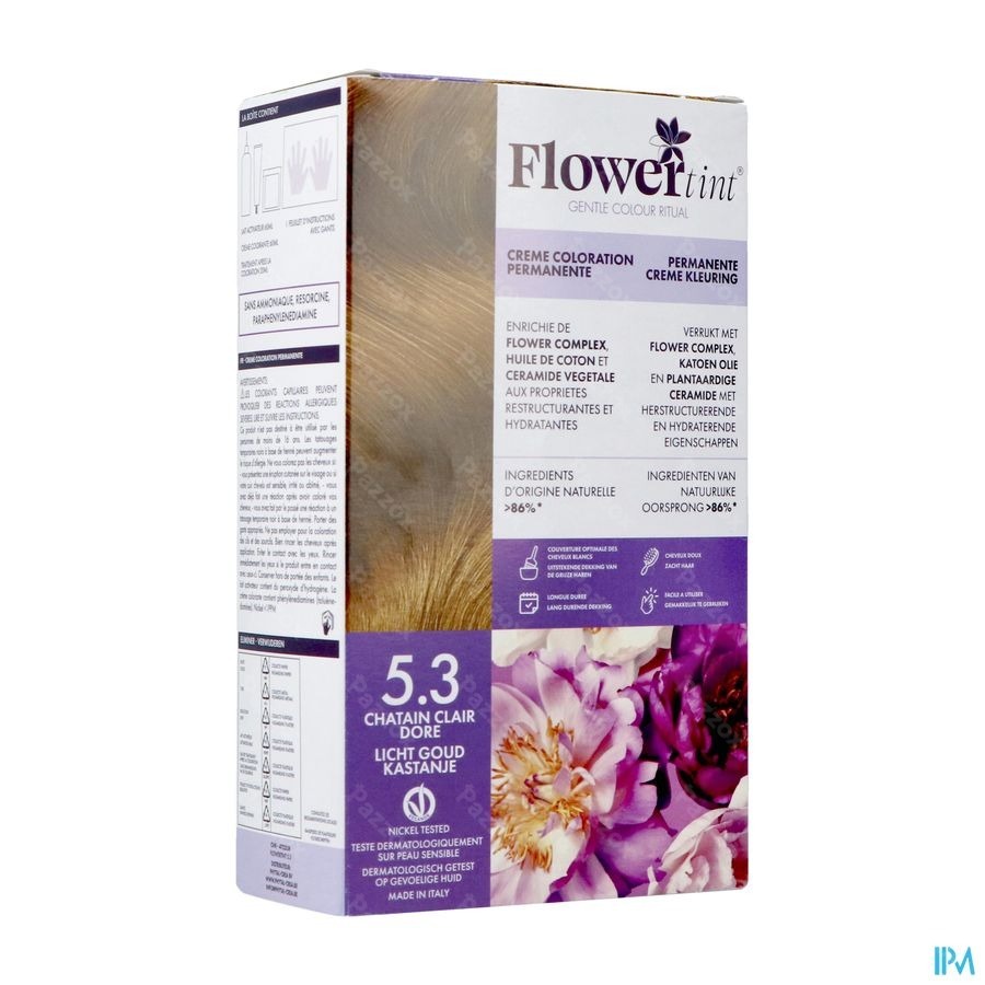 Flowertint Licht Goud Kastanje 5.3 140ml