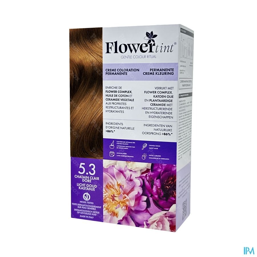 Flowertint Licht Goud Kastanje 5.3 140ml