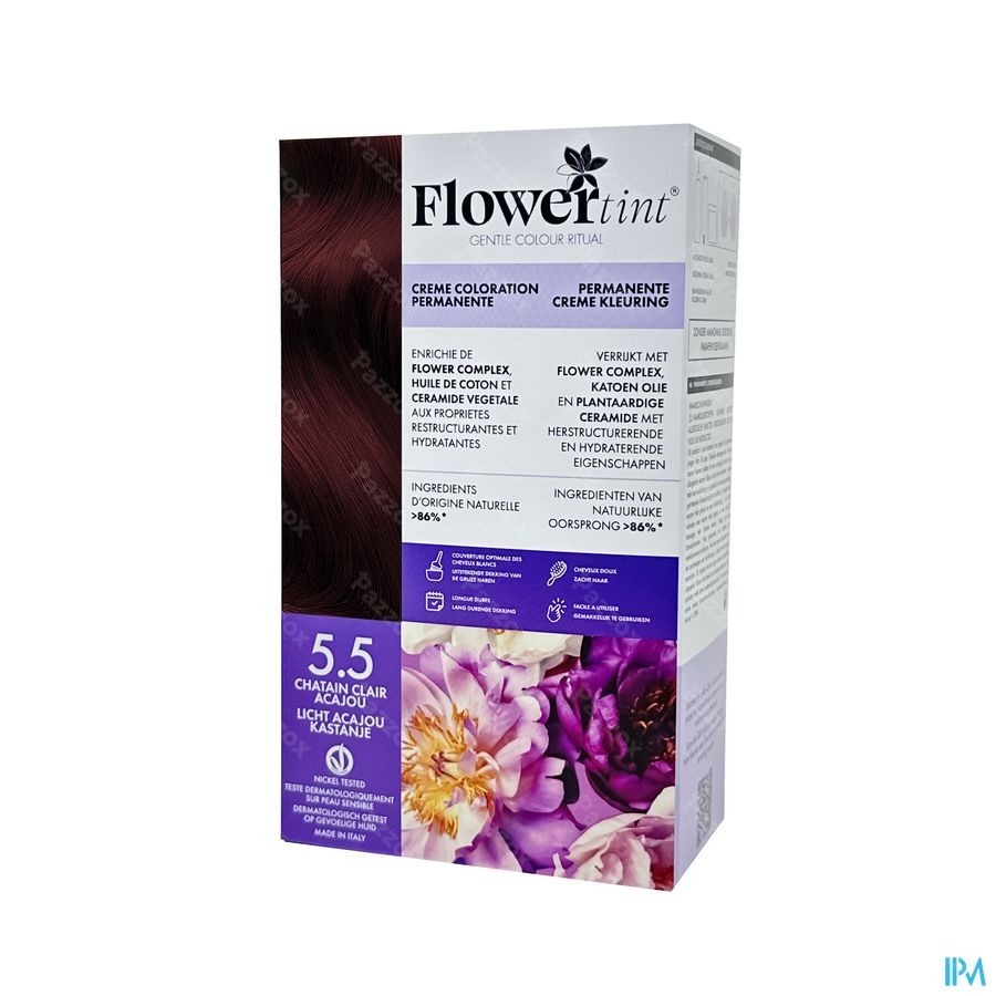 Flowertint Licht Acajou Kastanje 5.5 140ml