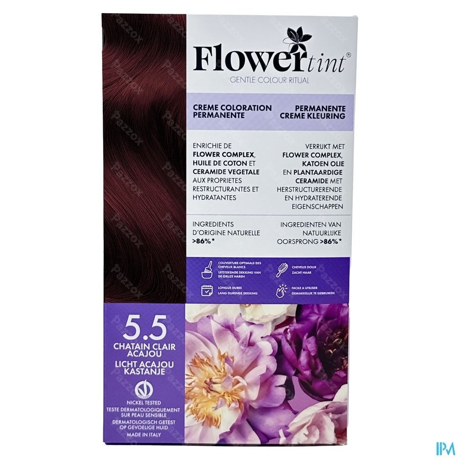 Flowertint Licht Acajou Kastanje 5.5 140ml