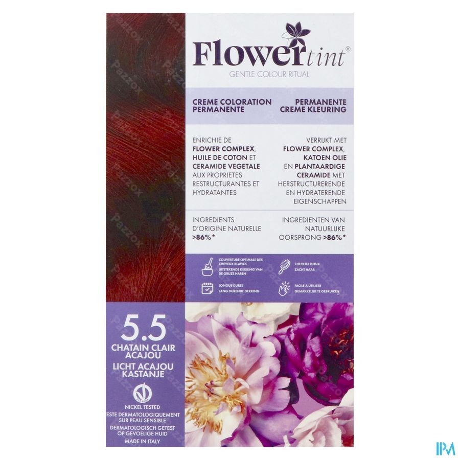 Flowertint Licht Acajou Kastanje 5.5 140ml