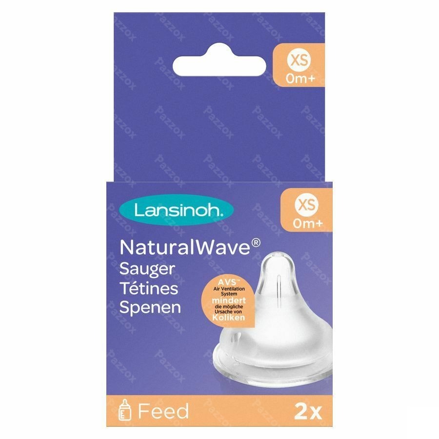 Lansinoh Speen Natural Wave Mate Xs 2