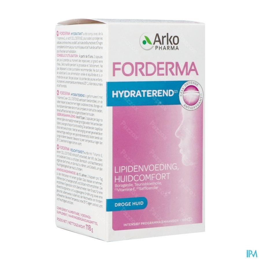Forderma Hydraterend 180 Capsules