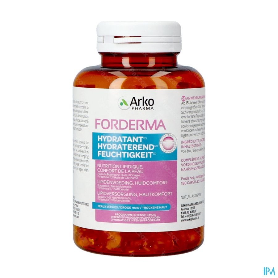 Forderma Hydraterend 180 Capsules