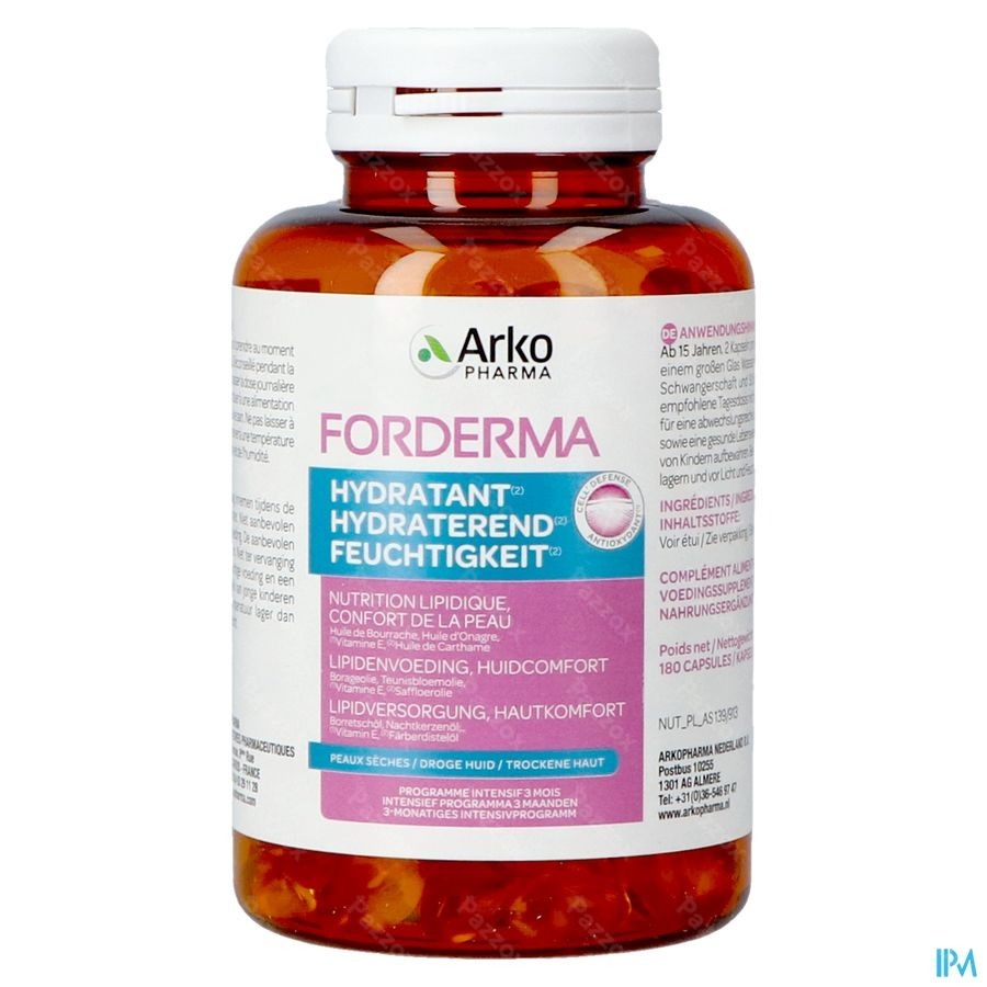Forderma Hydraterend 180 Capsules