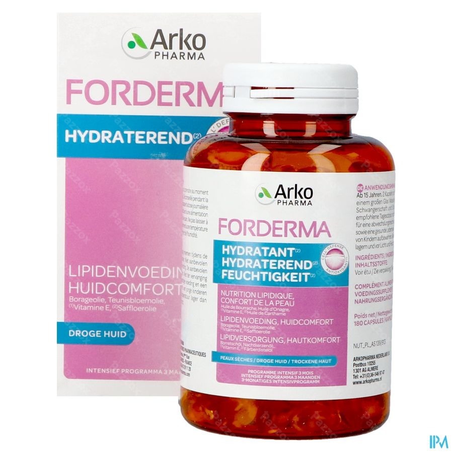 Forderma Hydraterend 180 Capsules