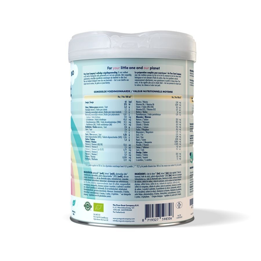Pure Goat Volledige Zuigelingenvoeding Pdr 800g