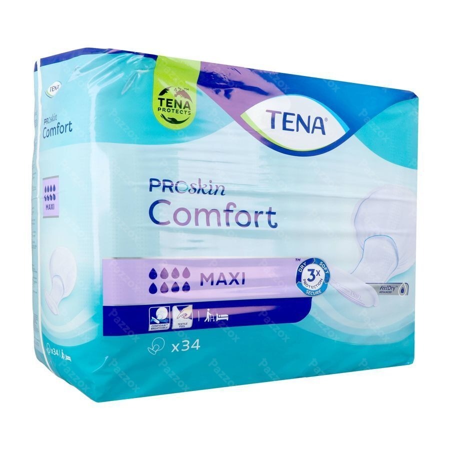 Tena Proskin Comfort Maxi 34 Stuks