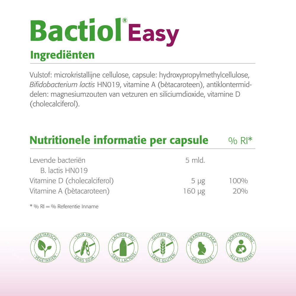 Bactiol Easy 120 Capsules