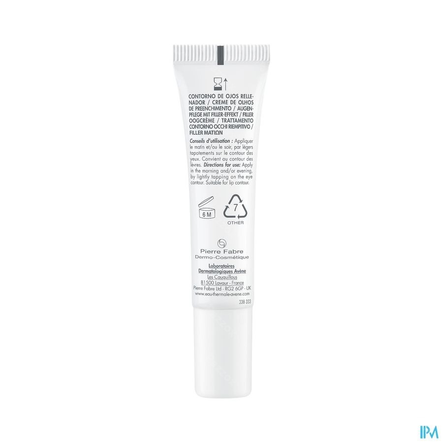 Avène Dermabsolu Filler Oogcrème 15ml