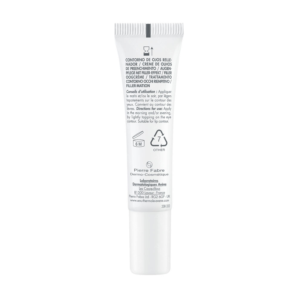Avène Dermabsolu Filler oogcrème anti-aging, wallen, donkere kringen & rimpels, Bakuchiol 15ml