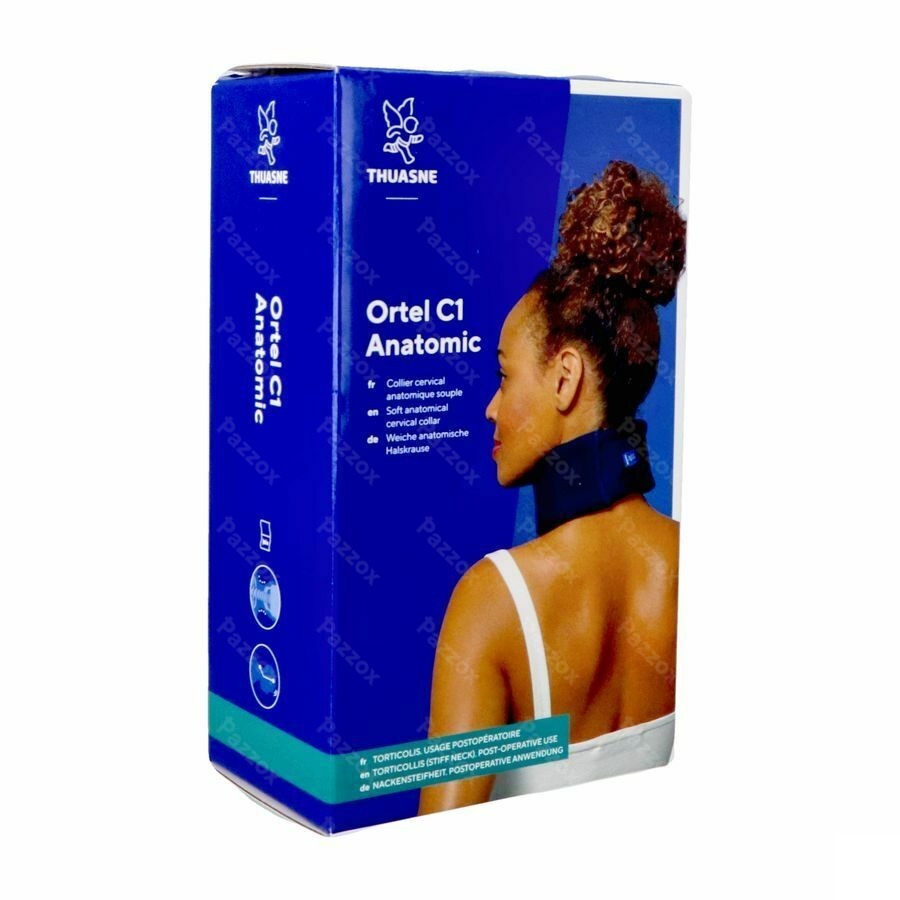 Nekbrace Ortel C1 Anat H 9cm Blauw M3