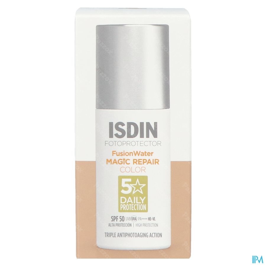 Isdin Fotoprotector Fusion Water MAGIC Repair Color SPF50 50ml