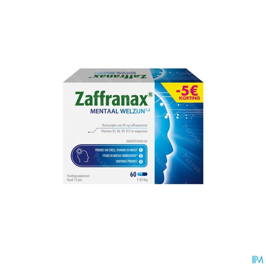 Zaffranax Caps 60 Promo -5€