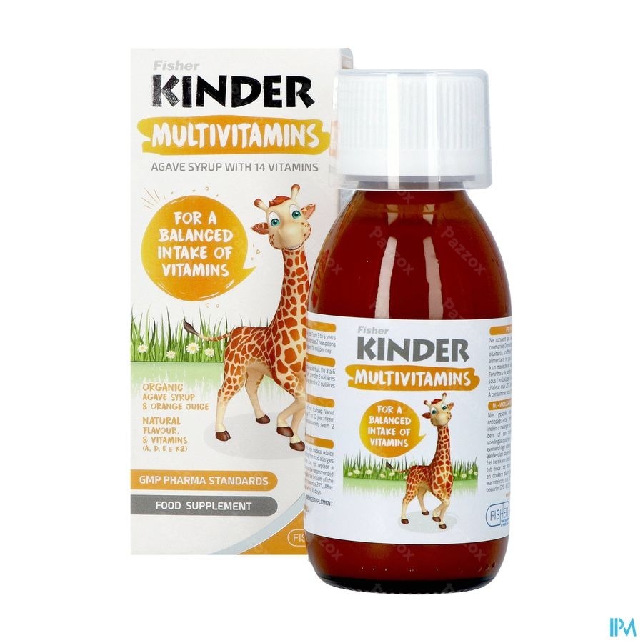 Fisher Kinder Multivitaminen Siroop 125ml