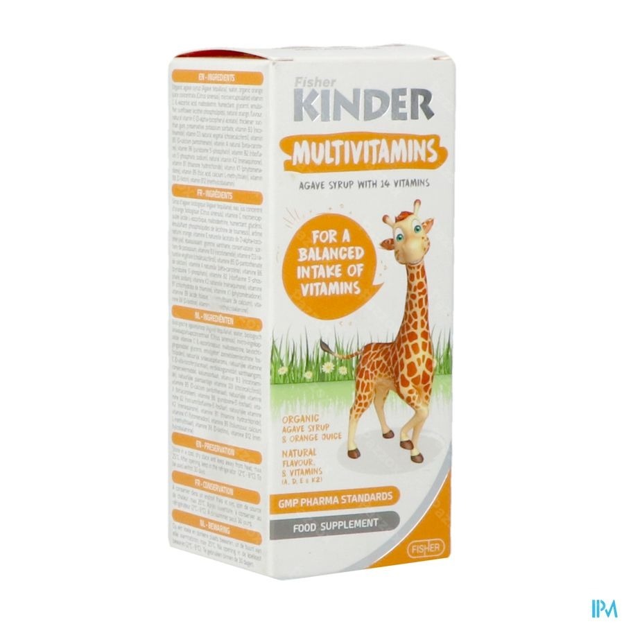 Fisher Kinder Multivitaminen Siroop 125ml
