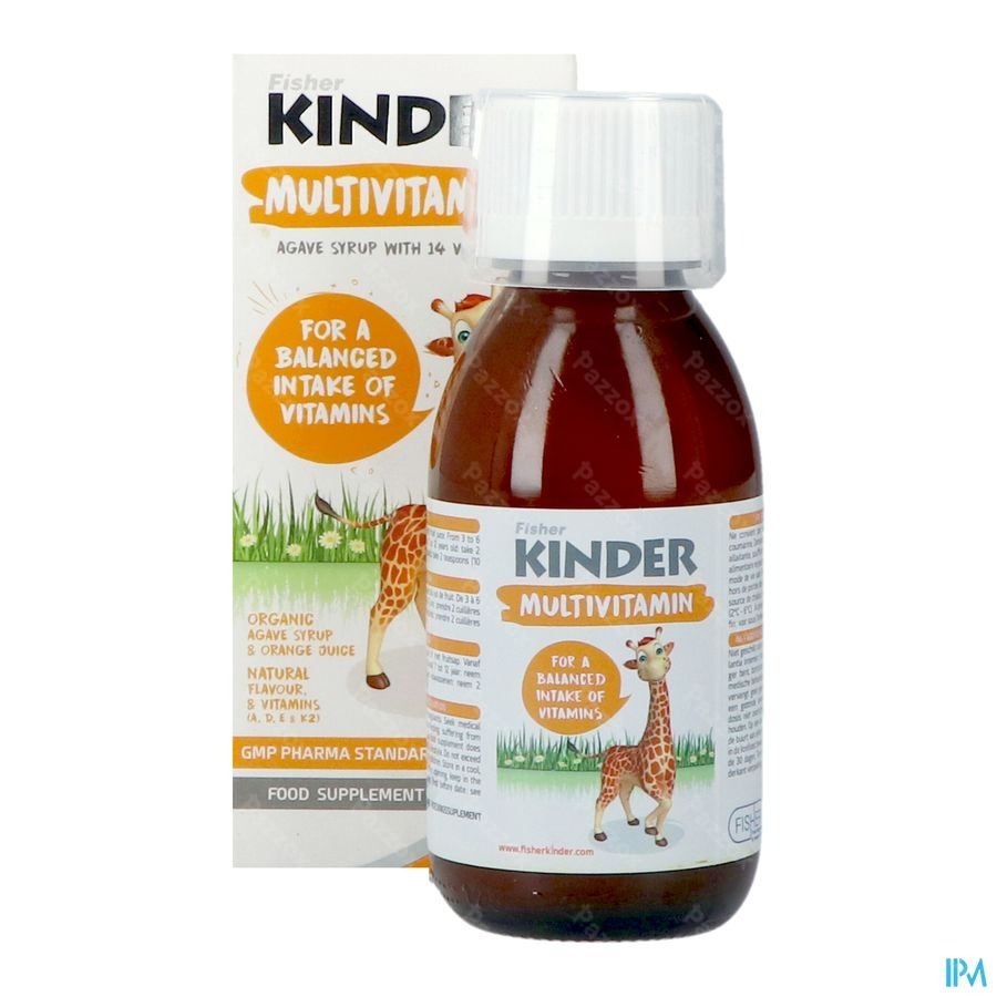 Fisher Kinder Multivitaminen Siroop 125ml