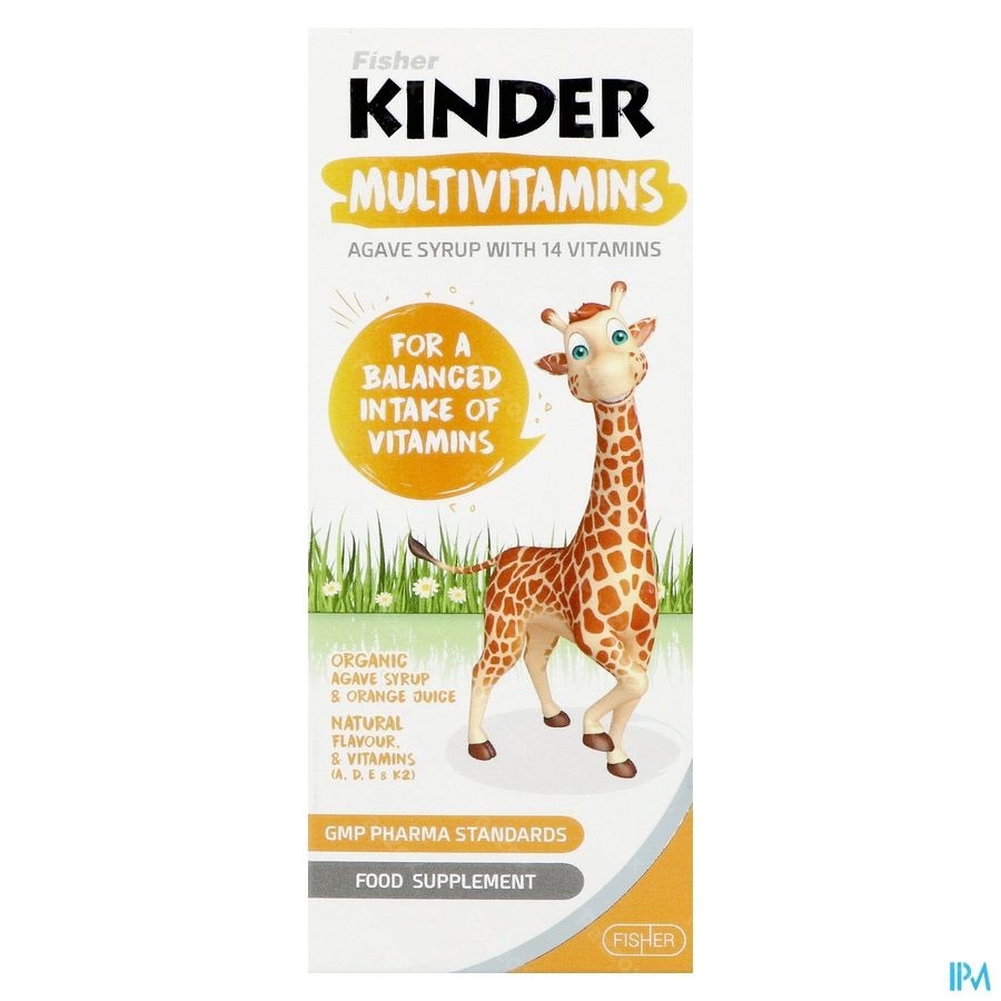Fisher Kinder Multivitaminen Siroop 125ml