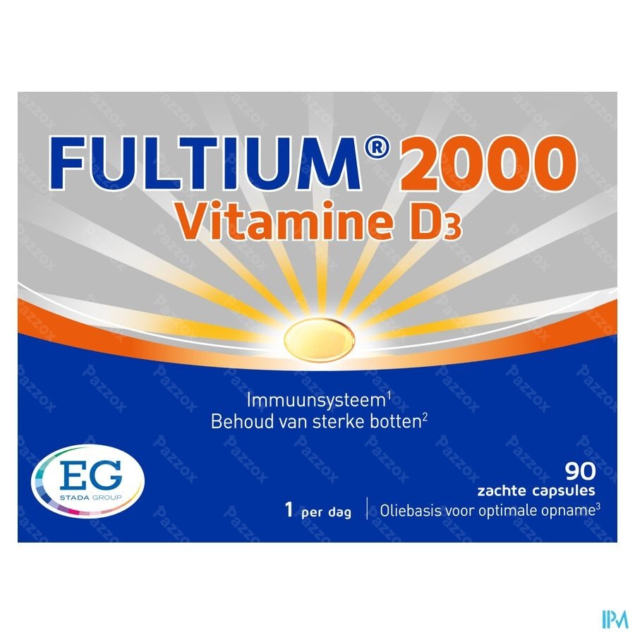 Fultium D3 2000 90 Zachte Capsules