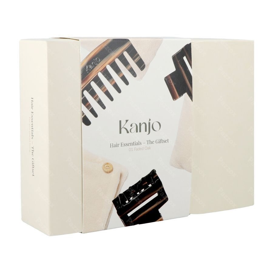 Kanjo Hair Essentials Giftset 01 Faded Oak 3 Producten