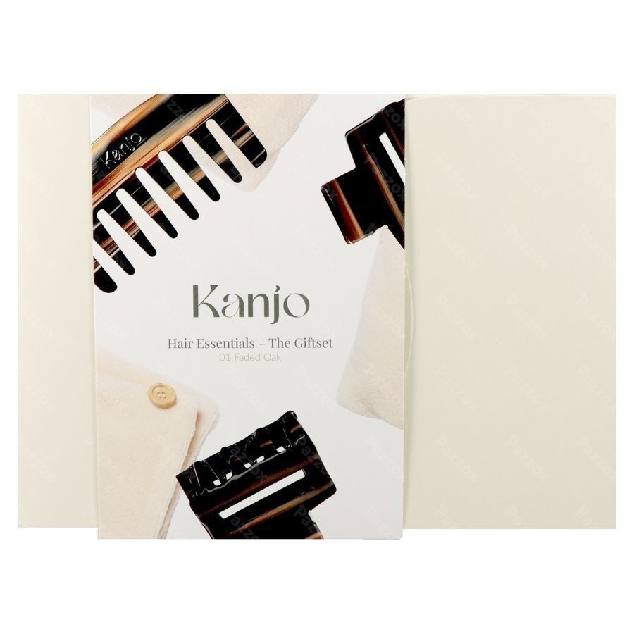 Kanjo Hair Essentials Giftset 01 Faded Oak 3 Producten