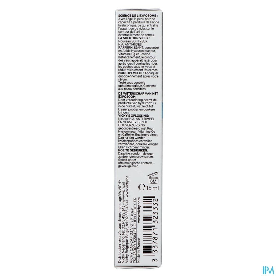 Vichy Liftactiv HA Verstevigende Oogverzorging 15ml