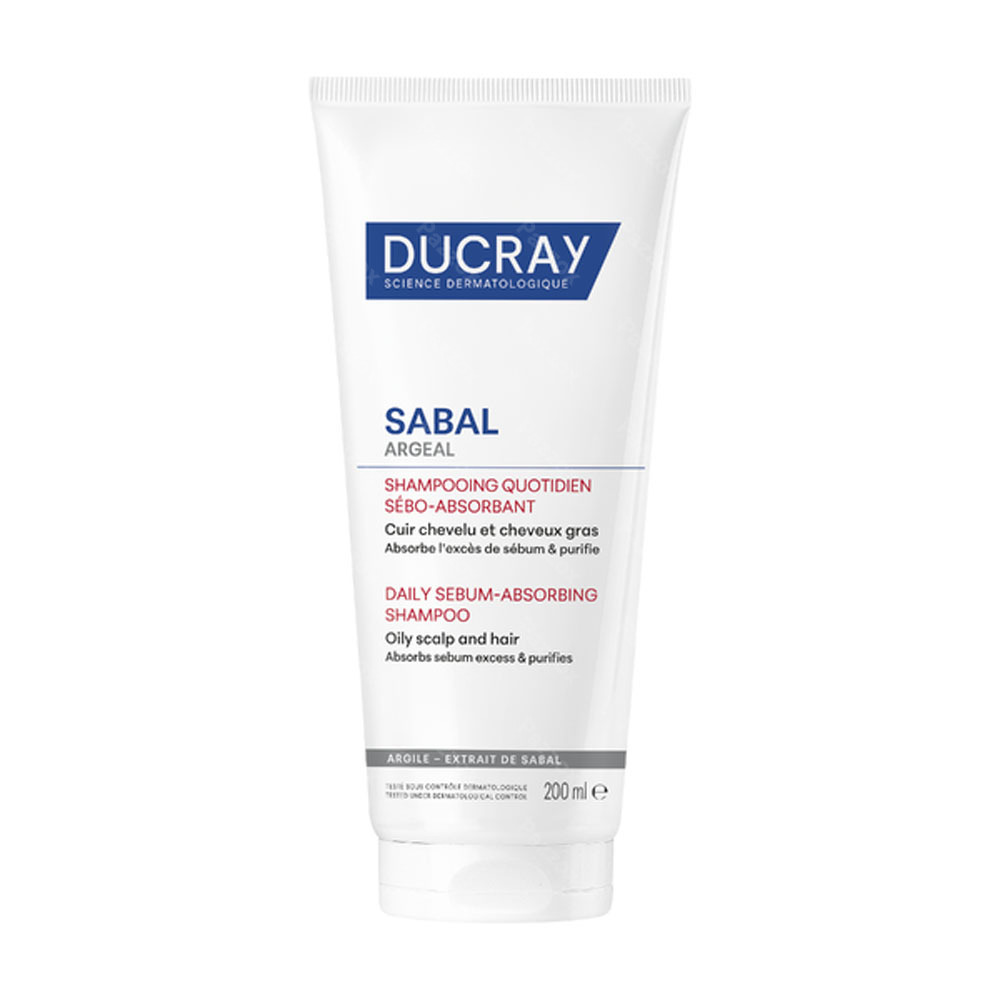 Ducray Sabal Argeal Dag. Sh Talgabsorberende 200ml
