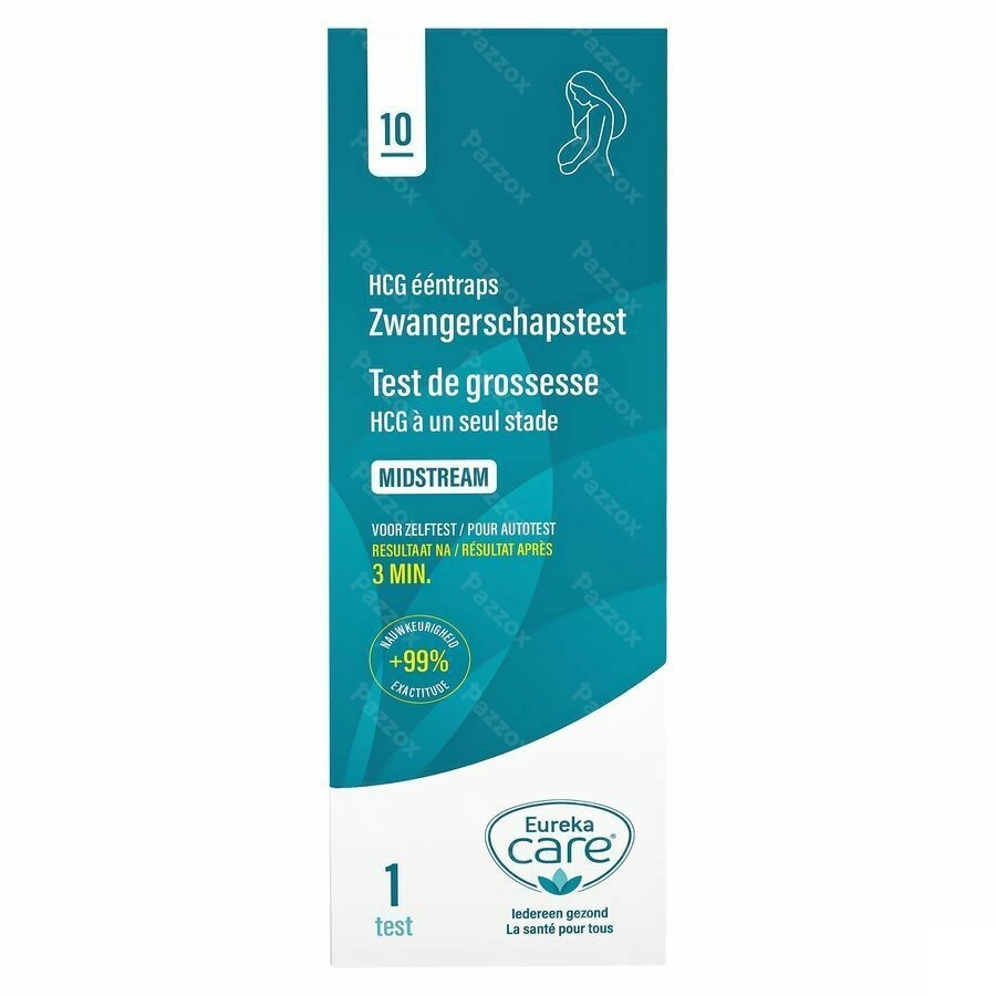 Eureca Care Zwangerschapstest 25 Iu/i