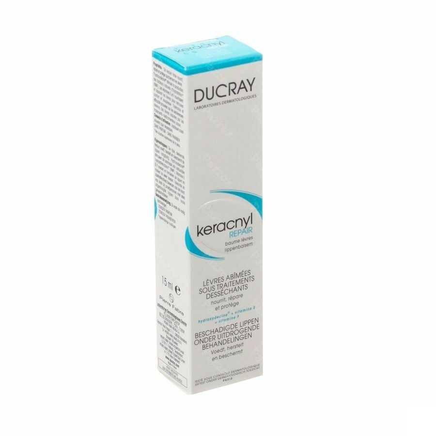 Ducray Keracnyl Repair Lipbalsem 15ml