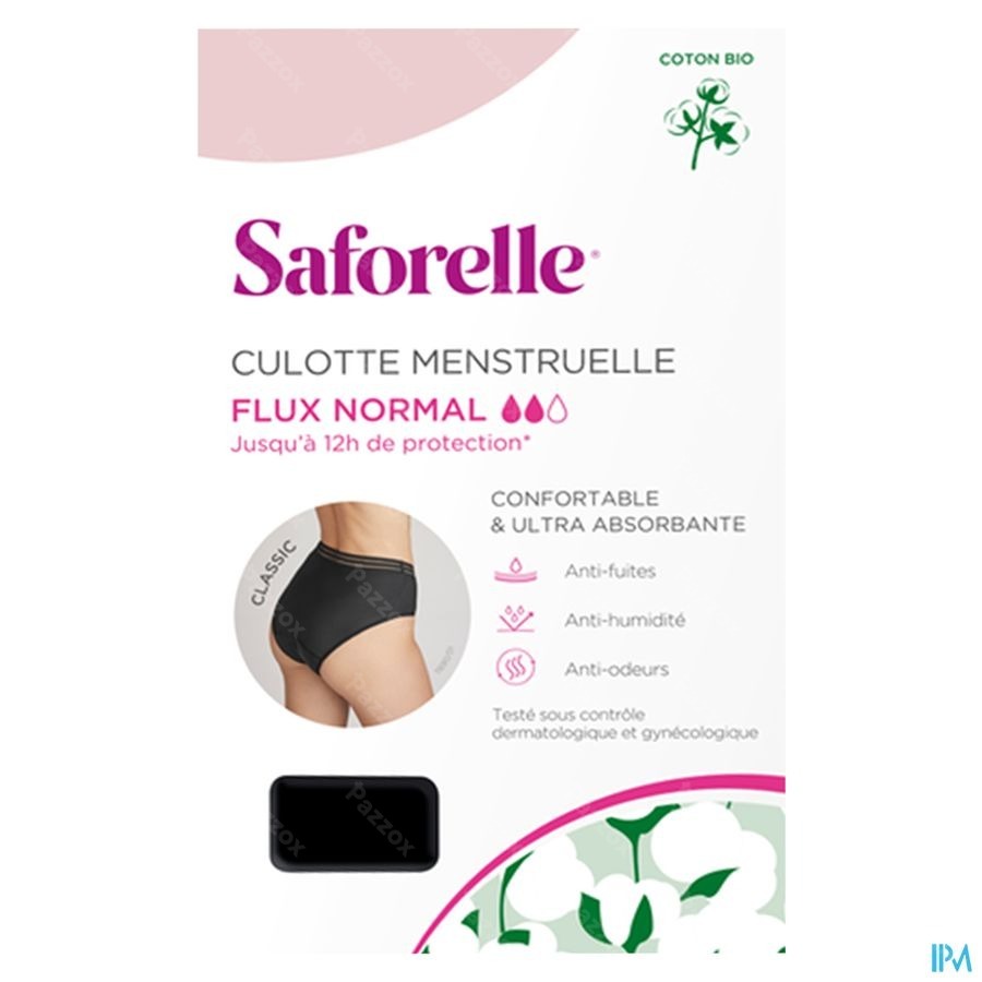 Saforelle Slip Classq Normale Vloed M38