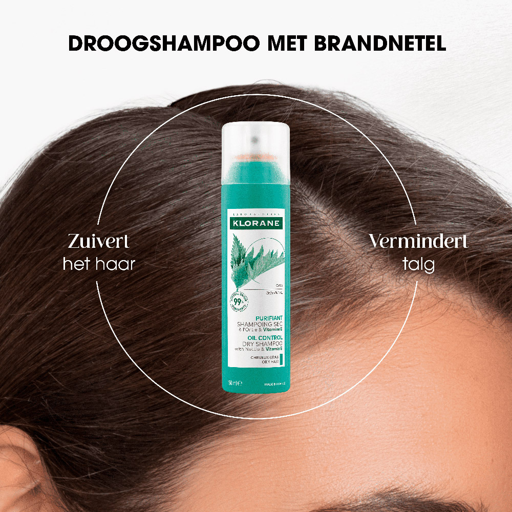 Klorane Capillaire Droogshampoo Brandnetel Spray 150 ml