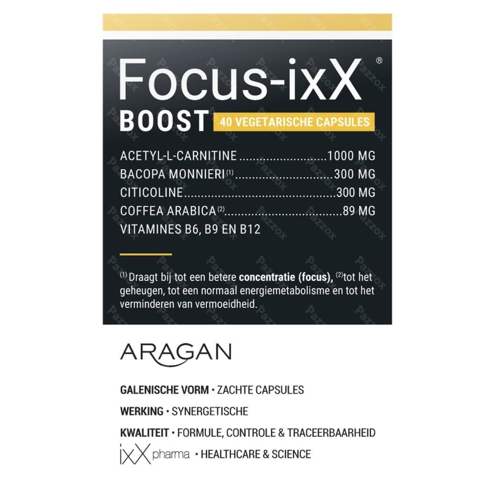 Focus-ixX Boost 40 Capsules