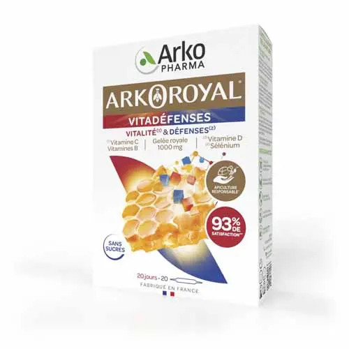 Arkoroyal Vitaweerstand 20 Ampullen
