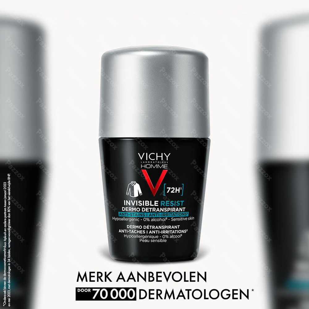 Vichy Homme Invisible Resist 72h Anti-transpirant 50ml