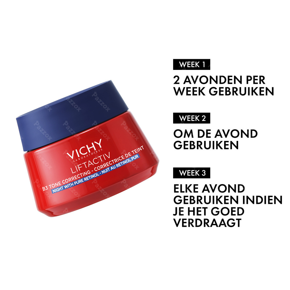 Vichy Liftactiv B3 Pure Retinol Nachtcrème 50ml