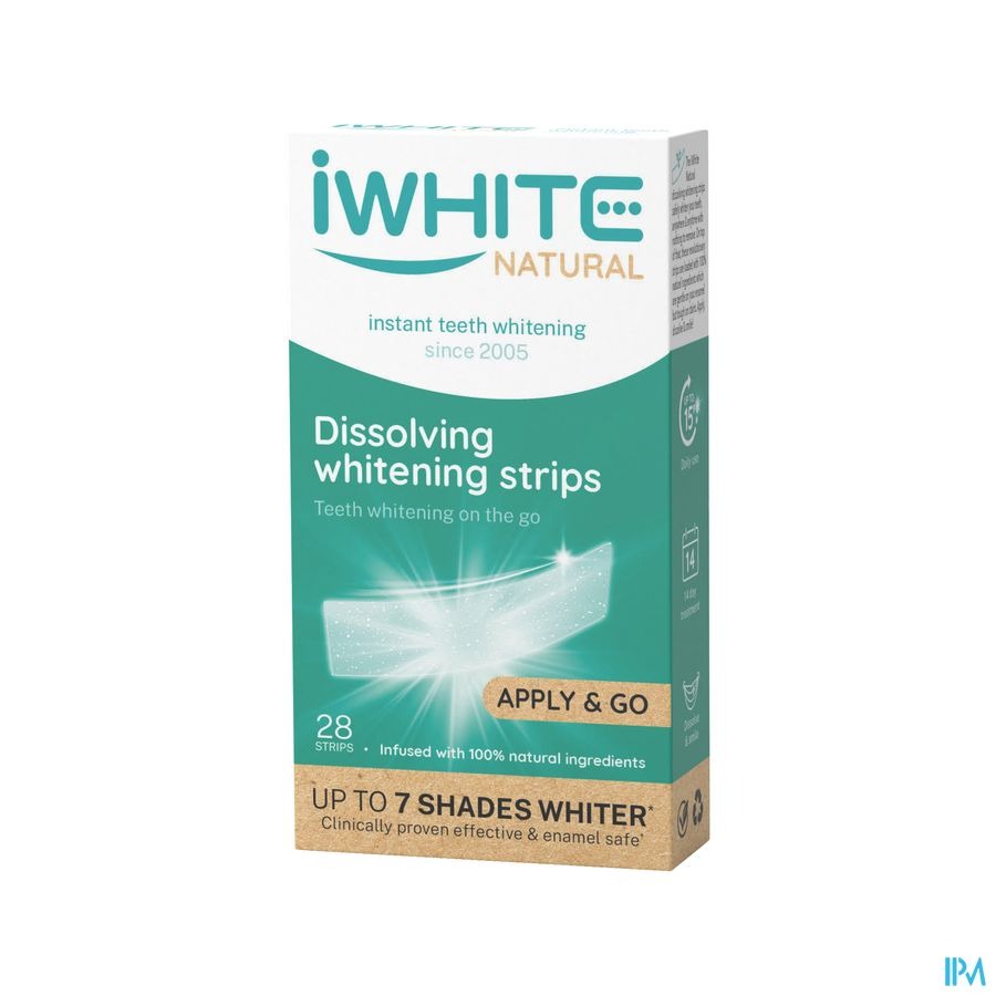 Iwhite Oplosbare Tandbleekstrips 28