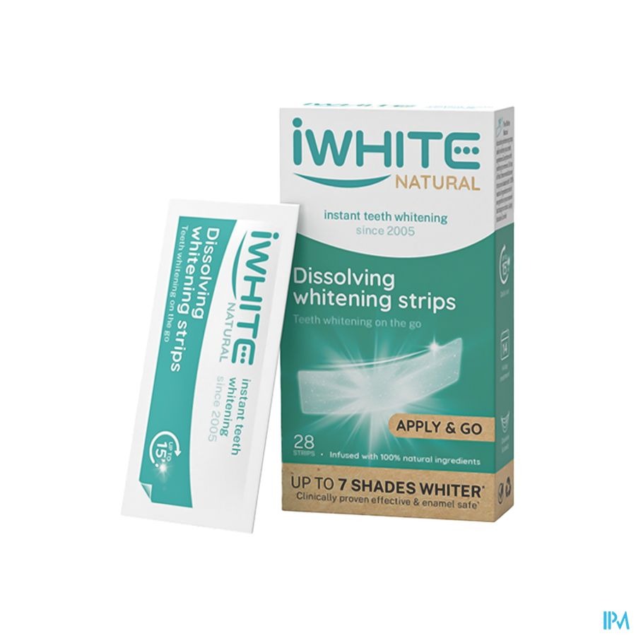 Iwhite Oplosbare Tandbleekstrips 28