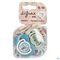 Difrax Fopspeen Dynamic Botanic Blue&green 6-18m 2