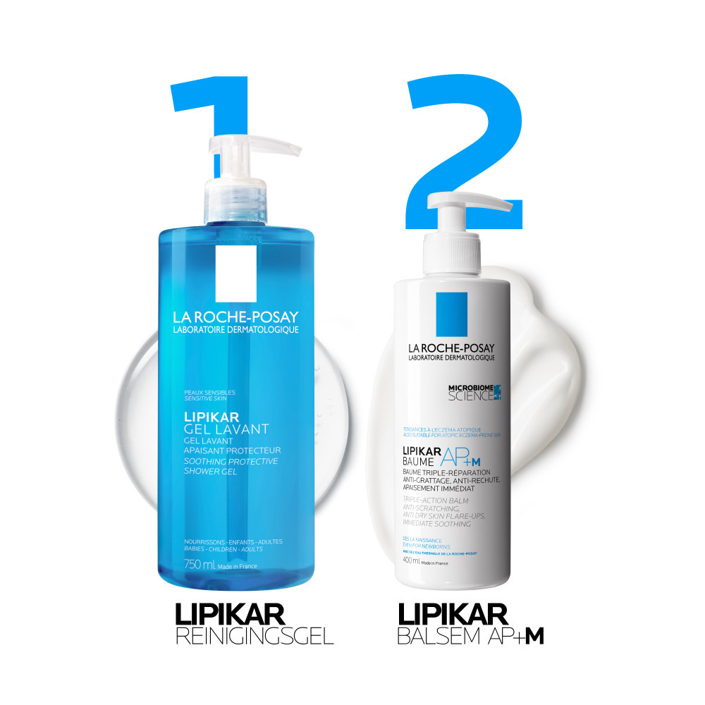 La Roche-Posay Lipikar Reinigingsgel Navulling 400ml