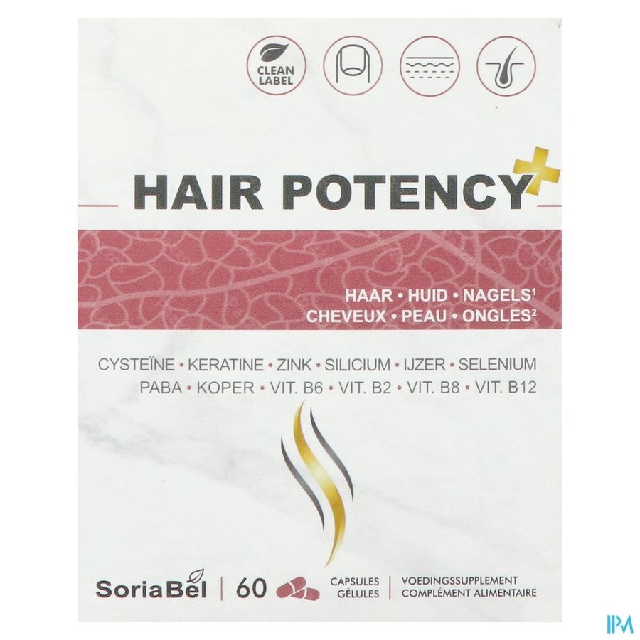 Soria Hair Potency Plus Tabl 60