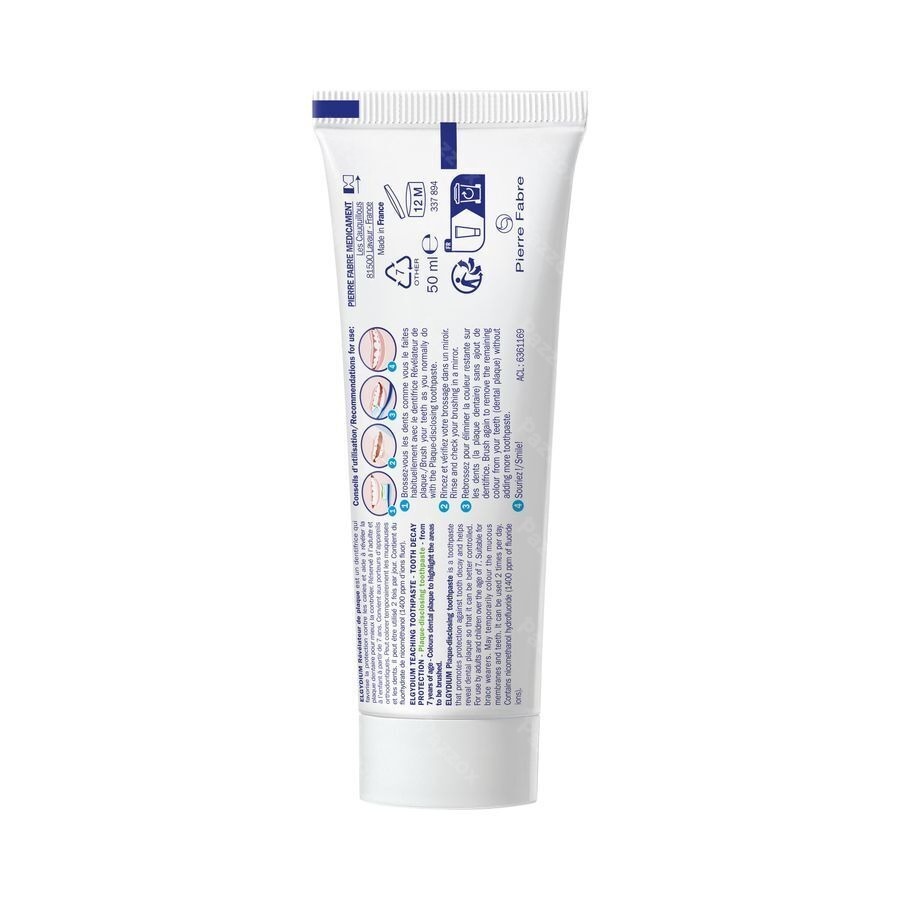 Elgydium Tandpasta Plak Onthuller 50ml Nf