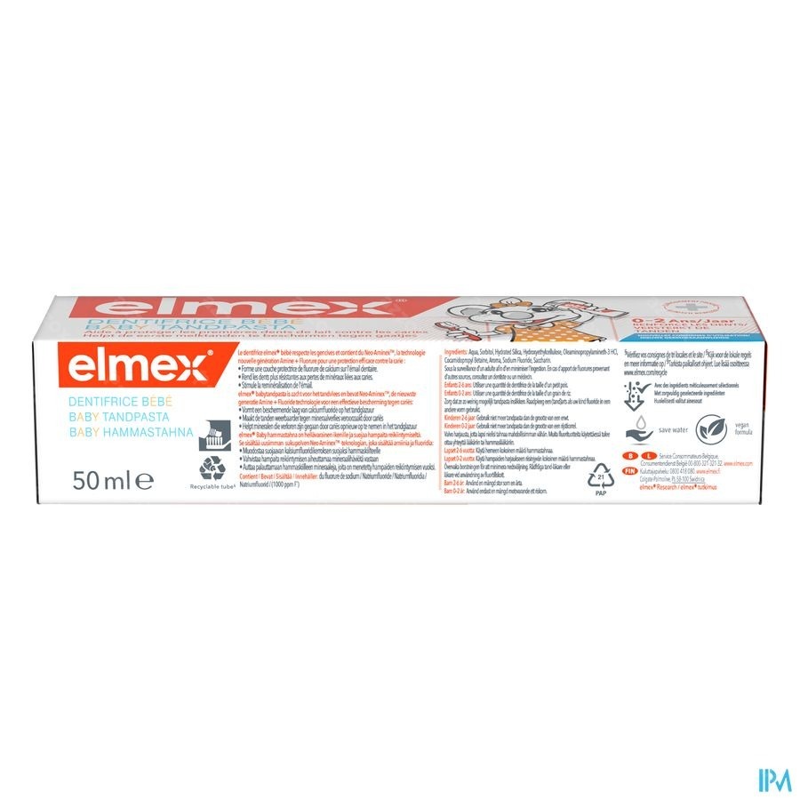 Elmex Babytandpasta 50ml Nf