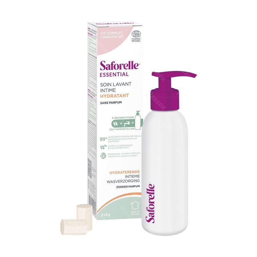 Saforelle Essential Hydraterende Intieme Wasoplossing 2 Producten