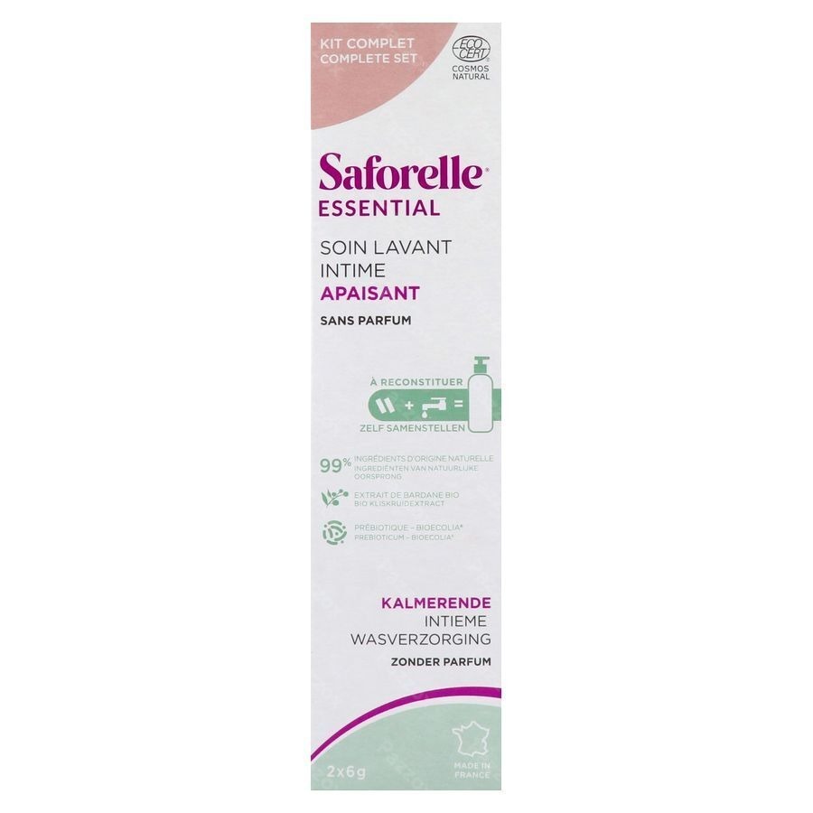 Saforelle Essential Verzachtende Intieme Wasoplossing 2 Producten